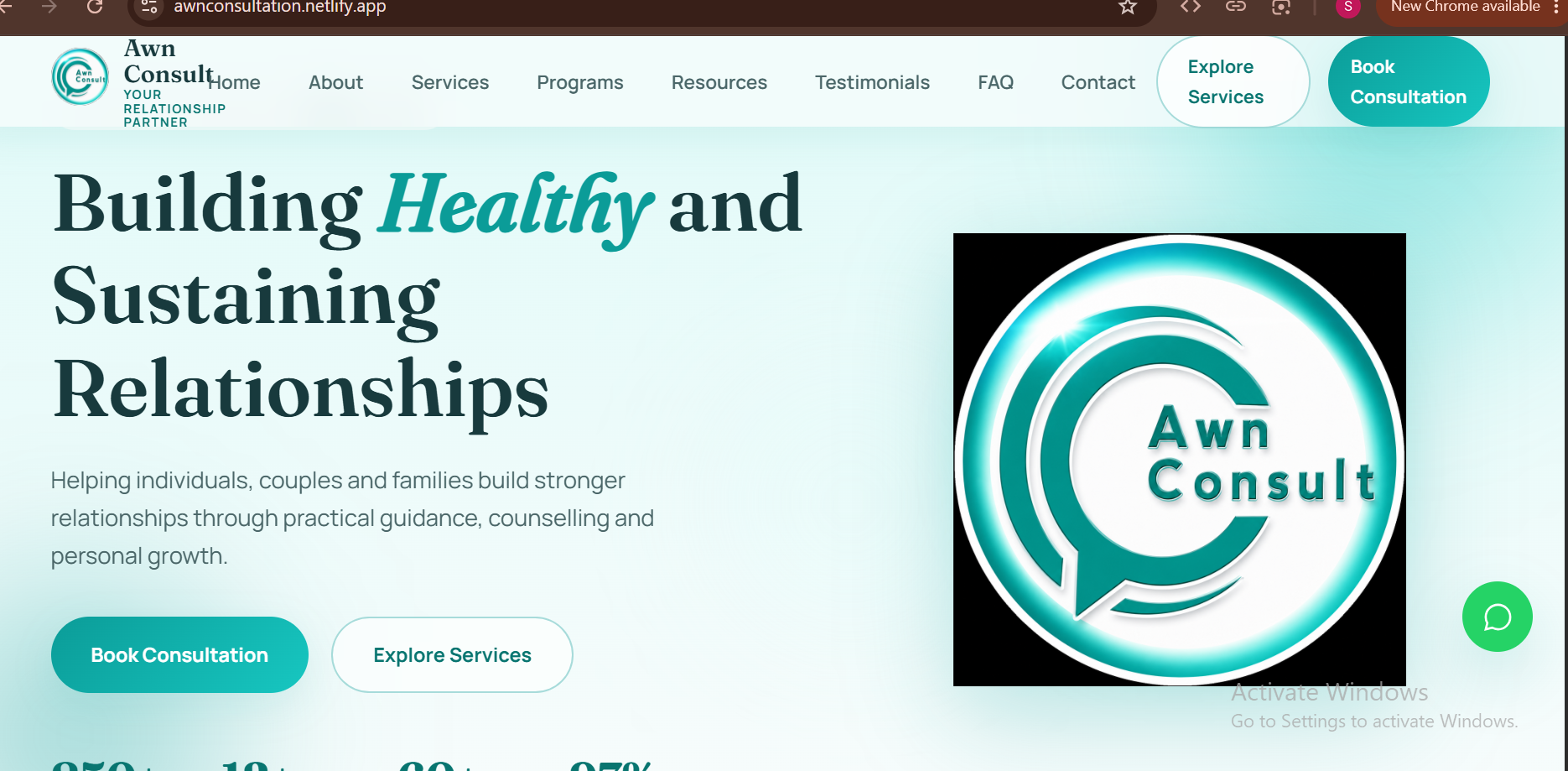 Business website project