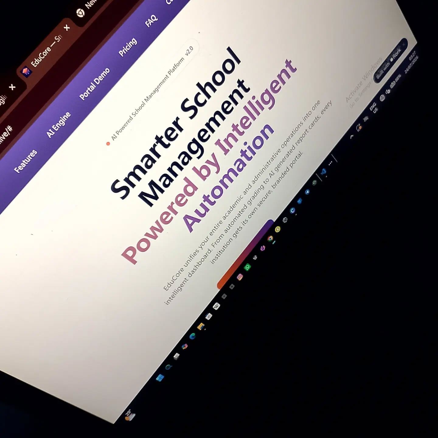Business website project