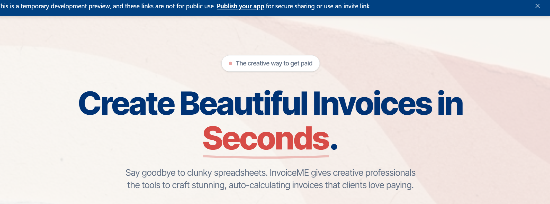 Invoice and billing tool project