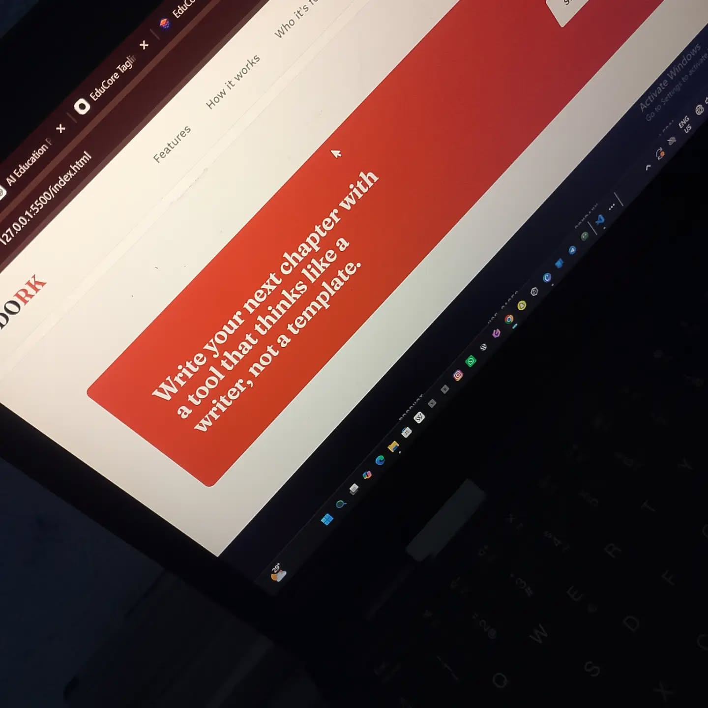 Business website project